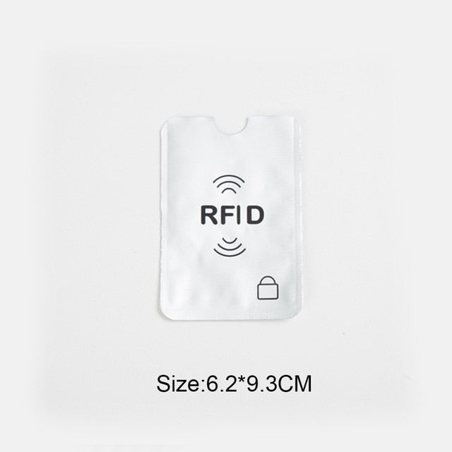 Small Mini Card Case Credit Card Holder 1 Piece Bank Id Cards Women Wallet Anti-Theft Business Rfid