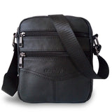 Ograff Small Messenger Bag Men Shoulder Bag Genuine Leather Men Bag Male Crossbody Bags For Men