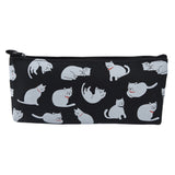 Cats Silicone Gift School Pen Case Cosmetic Makeup Storage Bag Purse