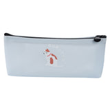Cats Silicone Gift School Pen Case Cosmetic Makeup Storage Bag Purse