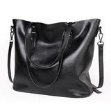 Acelure Women Shoulder Bag Fashion Women Handbags Oil Wax Leather Large Capacity Tote Bag Casual Pu