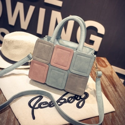 Leftside 2018 New Stitch Casual Pu Leather Women'S Handbag For Female Small Hand Bag Crossbody