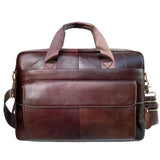Aetoo Genuine Leather Genuine Leather Laptop Bag Handbags Cowhide Men Crossbody Bag Men'S Travel