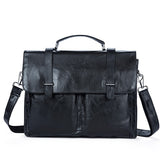 Westal Messenger Bag Men'S Briefcases Document Male Bags Genuine Leather Man Leather Laptop Bags
