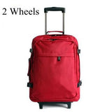Travel Trolley Backpack For Women Wheeled Luggage Bag Travel Backpack Bags Wheels Suitcase
