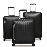 Luxury Leather Trolley Travel Bag Luggage Commercial 16 20 24 Inch Cowhide Universal Wheel