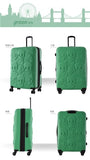 Carrylove High Quality Extra Large Volume Skull 19/25/29 Inch Size  Pc Rolling Luggage Spinner