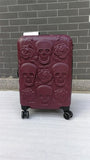Carrylove High Quality Extra Large Volume Skull 19/25/29 Inch Size  Pc Rolling Luggage Spinner