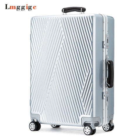 20"24" Inch Aluminum Frame+Pc Luggage Bag,Multiwheel Suitcase,Nniversal Wheel Travel Box