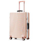 20"24" Inch Aluminum Frame+Pc Luggage Bag,Multiwheel Suitcase,Nniversal Wheel Travel Box