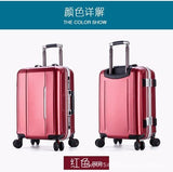Travel Tale 20/24 Inches Abs+Pc Rolling Luggage Fashion Customs Lock Spinner Brand Travel Suitcase