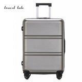 Fashion High-End Business Quality Pc 20/24 Inch Rolling Luggage Spinner Brand Travel Suitcase