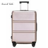 Fashion High-End Business Quality Pc 20/24 Inch Rolling Luggage Spinner Brand Travel Suitcase