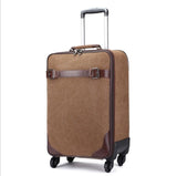 Fashion Luggage Series 16/20/24 Inch Handbag+Rolling Luggage Spinner Brand Travel Suitcase