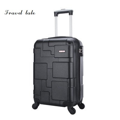Travel Tale Grind Arenaceous, Scratch-Resistant Pc Rolling Luggage Spinner Brand Travel Suitcase