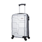 Travel Tale Grind Arenaceous, Scratch-Resistant Pc Rolling Luggage Spinner Brand Travel Suitcase