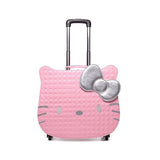 Carrylove Hellokitty Luggage Series 18 Inch Pu Handbag And Rolling Luggage Gifts For Princess