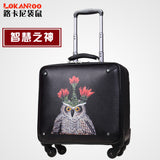 Travel Tale 16/18 Inch Wisdom Noble Reiki Loyalty Pvc Rolling Luggage Spinner Brand Travel Suitcase