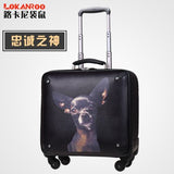 Travel Tale 16/18 Inch Wisdom Noble Reiki Loyalty Pvc Rolling Luggage Spinner Brand Travel Suitcase