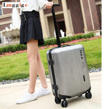 Rolling Travel Luggage Suitcase Bag, High Quality Fashion Abs+Pc Trolley Case, Customs Lock