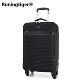High-End Luxury Pu Rolling Luggage Rotator Men'S Luggage 16"20"22"24" Inch Business Class Travel