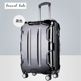 Fashion Wear-Resisting Compressive 20/24/28 Inches Abs+Pc Rolling Luggage Spinner Travel Suitcase
