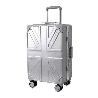 High Quality Durable Pc 20/24 Inches Rolling Luggage Spinner Customs Lock Travel Suitcase Fashion