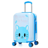 New Fashion 20Inch Cute Cartoon Suitcases Wheel Kids Dinosaur Rolling Luggage Spinner Trolley