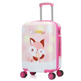 New Fashion 20Inch Cute Cartoon Suitcases Wheel Kids Dinosaur Rolling Luggage Spinner Trolley