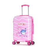 New Fashion 20Inch Cute Cartoon Suitcases Wheel Kids Dinosaur Rolling Luggage Spinner Trolley