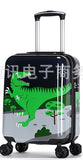 Letrend New 19'20' Cute Cartoon Suitcases Wheel Kids Dinosaur Rolling Luggage Spinner Trolley