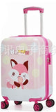 Letrend New 19'20' Cute Cartoon Suitcases Wheel Kids Dinosaur Rolling Luggage Spinner Trolley