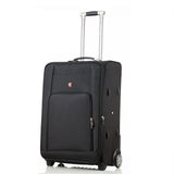 Letrend Business Rolling Luggage Spinner 18 Inch Men Multifunction Carry On Wheels Suitcases