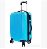 20"24" Carry-On Suitcase With Wheels Unisex Pink Luggage Travel Bag Trolley Bags Children'S