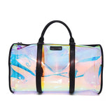 Transparent Hologram Laser Bag Sunny Beach Personalized Handbag Women Tote Bags Large Capacity