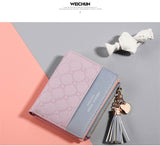 Leather Small Wallet Women Luxury Brand Famous Mini Women Wallets Purses Female Short Coin Zipper