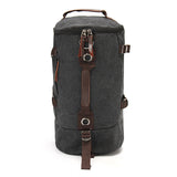 New Mens Vintage Novelty Brown Canvas Duffel Backpack Camping Gym Shoulder Bag Luggage Hand Bag