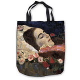 Custom Canvas Gustav_Klimt_-_Ria_Munk_ (1) Tote Hand Bags Shopping Bag Casual Beach Handbags