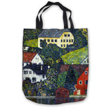 Custom Canvas Gustav_Klimt_-_Ria_Munk_ (1) Tote Hand Bags Shopping Bag Casual Beach Handbags