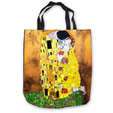 Custom Canvas Gustav_Klimt_-_Ria_Munk_ (1) Tote Hand Bags Shopping Bag Casual Beach Handbags