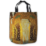 Custom Canvas Gustav_Klimt_-_Ria_Munk_ (1) Tote Hand Bags Shopping Bag Casual Beach Handbags