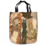 Custom Canvas Gustav_Klimt_-_Ria_Munk_ (1) Tote Hand Bags Shopping Bag Casual Beach Handbags