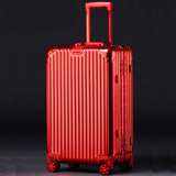 20''24''26''29'' Aluminum Alloy Trolley Carry On Luggage Fashion Travel Cabine Tsa Lock Koffer Mala