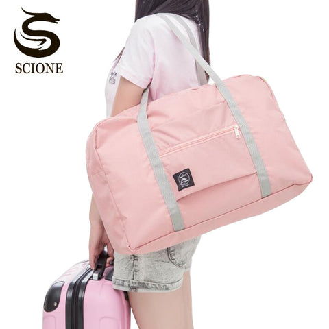 New Folding Travel Bag Nylon Travel Bags Hand Luggage For Men & Women Fashion Travel Duffle Bags