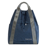 Portable Women Men'S Travel Bag Casual Clothes Cosmetics Handbag Waterproof Drawstring Tote Pouch