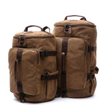 Snap Tours Canvas Travel Bag For Men Large Capacity Male Hand Luggage Overnight Duffle Bag