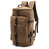 Snap Tours Canvas Travel Bag For Men Large Capacity Male Hand Luggage Overnight Duffle Bag