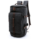 Snap Tours Canvas Travel Bag For Men Large Capacity Male Hand Luggage Overnight Duffle Bag