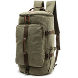 Snap Tours Canvas Travel Bag For Men Large Capacity Male Hand Luggage Overnight Duffle Bag