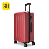 Xiaomi 90Fun 100% Pc Suitcase Colorful Rolling Luggage Lightweight Carry On Spinner Wheel Travel